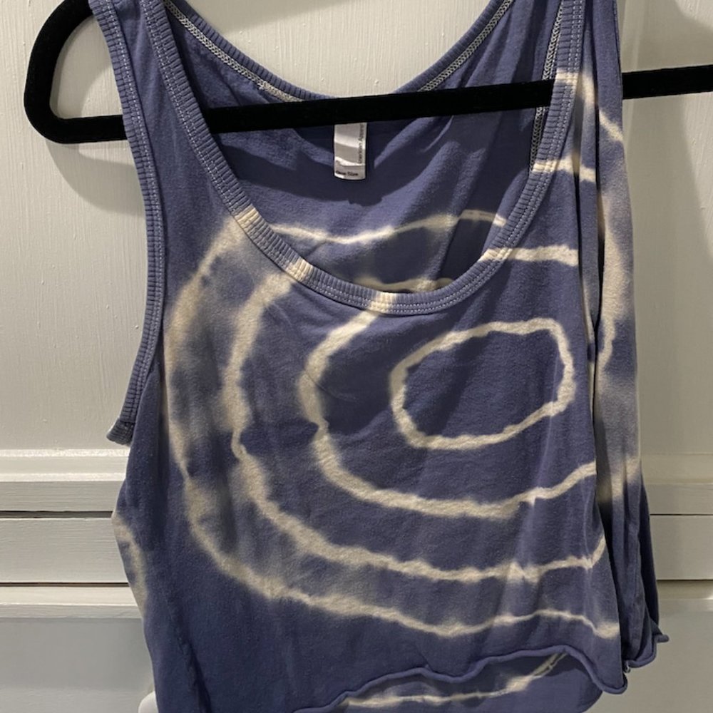 American Apparel Tie Dye Tank Top